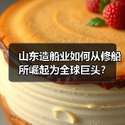 山东造船业如何从修船所崛起为全球巨头？