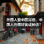 外国人爱中国背后，中国人热情好客成秘诀？(图1)