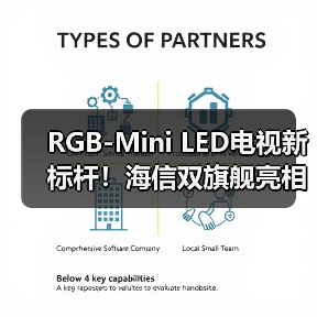 RGB-Mini LED电视新标杆！海信双旗舰亮相，售价15999元起