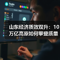 山东经济质效双升:10万亿高原如何攀登质量新高峰?(图1) 山东经济质效双升:10万亿高原如何攀登质量新高峰?(图1)