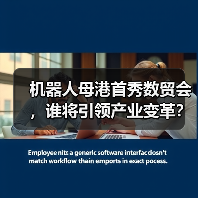 机器人母港首秀数贸会,谁将引领产业变革?(图1) 机器人母港首秀数贸会,谁将引领产业变革?(图1)