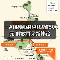 AI眼镜国补补贴省500元 解放耳朵新体验(图4) AI眼镜国补补贴省500元 解放耳朵新体验(图4)