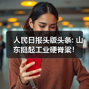 人民日报头版头条: 山东挺起工业硬脊梁!(图2) 人民日报头版头条: 山东挺起工业硬脊梁!(图2)