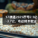 ST信通2025巨亏2.5亿-3.7亿,电信降本致业务承压(图3) ST信通2025巨亏2.5亿-3.7亿,电信降本致业务承压(图3)