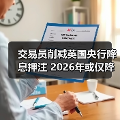 交易员削减英国央行降息押注 2026年或仅降一次