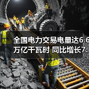 全国电力交易电量达6.6万亿千瓦时 同比增长7.4%(图2) 全国电力交易电量达6.6万亿千瓦时 同比增长7.4%(图2)