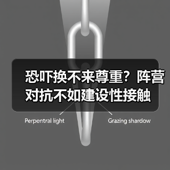 恐吓换不来尊重?阵营对抗不如建设性接触(图1) 恐吓换不来尊重?阵营对抗不如建设性接触(图1)