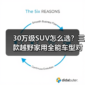 30万级SUV怎么选?三款越野家用全能车型对比(图1) 30万级SUV怎么选?三款越野家用全能车型对比(图1)