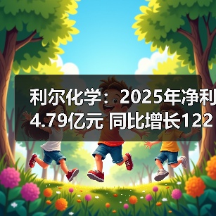 利尔化学：2025年净利4.79亿元 同比增长122.33%(图1)