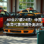 40金27银24铜!中国体育代表团境外奥运创历史最佳成绩(图2) 40金27银24铜!中国体育代表团境外奥运创历史最佳成绩(图2)