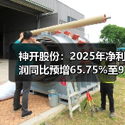 神开股份：2025年净利润同比预增65.75%至98.9%(图2)