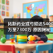 拓新药业或亏损达5400万至7300万 原因揭秘(图4)
