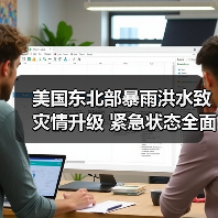 美国东北部暴雨洪水致灾情升级 紧急状态全面启动(图2)