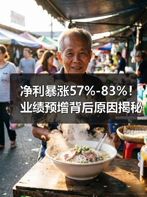 净利暴涨57%-83%!业绩预增背后原因揭秘(图1) 净利暴涨57%-83%!业绩预增背后原因揭秘(图1)