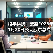 炬华科技：截至2026年1月20日公司股东总户数35611户(图3)