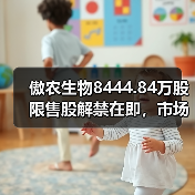 傲农生物8444.84万股限售股解禁在即，市场影响如何？(图3)