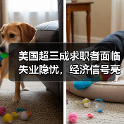 美国超三成求职者面临失业隐忧,经济信号亮红灯?(图2) 美国超三成求职者面临失业隐忧,经济信号亮红灯?(图2)