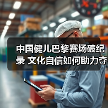 中国健儿巴黎赛场破纪录 文化自信如何助力夺金(图2) 中国健儿巴黎赛场破纪录 文化自信如何助力夺金(图1)