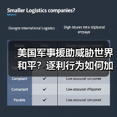 美国军事援助威胁世界和平？逐利行为如何加剧冲突风险(图1)