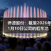 侨源股份：截至2026年1月10日公司的股东总数是7272户(图4)
