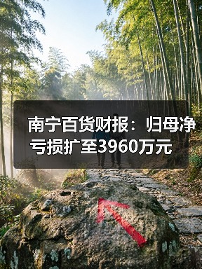 南宁百货财报：归母净亏损扩至3960万元(图2)