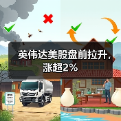 英伟达美股盘前拉升，涨超2%(图2)