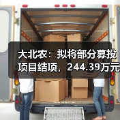 大北农：拟将部分募投项目结项，244.39万元节余资金拟用于补充流动资金(图4)