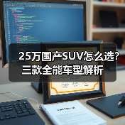 25万国产SUV怎么选？三款全能车型解析(图3)