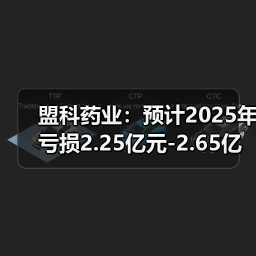 盟科药业:预计2025年亏损2.25亿元-2.65亿元(图3) 盟科药业:预计2025年亏损2.25亿元-2.65亿元(图3)