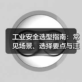 工业安全选型指南:常见场景、选择要点与注意事项(图1) 工业安全选型指南:常见场景、选择要点与注意事项(图1)