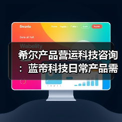 希尔产品营运科技咨询:蓝帝科技日常产品需求判断与维护指南(图1) 希尔产品营运科技咨询:蓝帝科技日常产品需求判断与维护指南(图1)