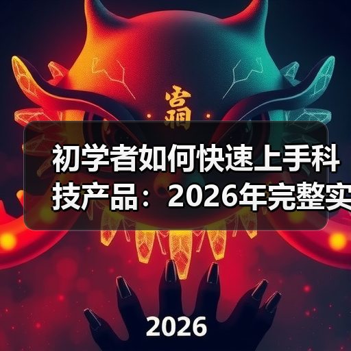 初学者如何快速上手科技产品：2026年完整实战指南与工具推荐 - 玄熵新龙谷信息港