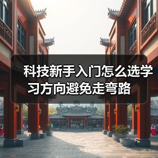 科技新手入门怎么选学习方向避免走弯路